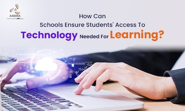 How can schools help students with technology needed for learning?