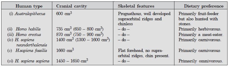 NCERT Solutions Class 12 Biology Chapter 7 - Evolution